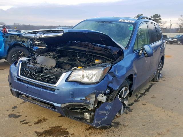 JF2SJAGCXHH440883 - 2017 SUBARU FORESTER 2 BLUE photo 2