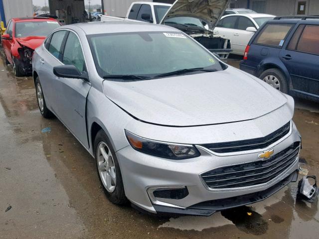 1G1ZB5ST6JF198306 - 2018 CHEVROLET MALIBU LS 银色 照片 1