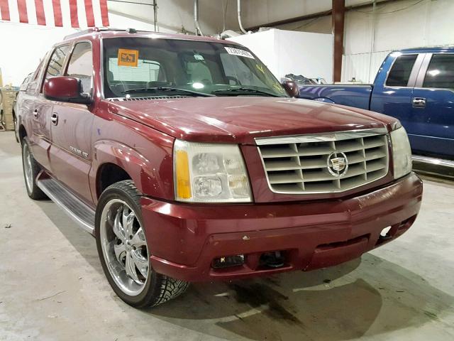 3GYEK62N94G307691 - 2004 CADILLAC ESCALADE E RED photo 1