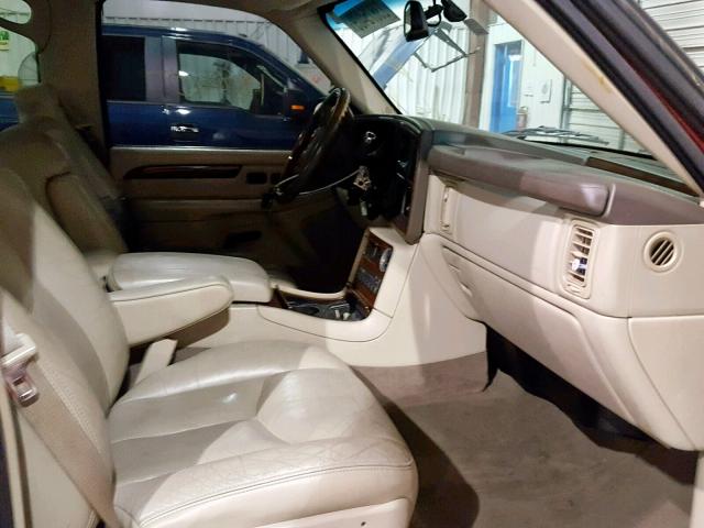 3GYEK62N94G307691 - 2004 CADILLAC ESCALADE E RED photo 5