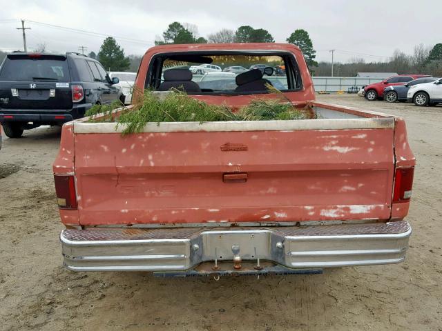 1GTCC14D0BS500352 - 1981 GMC C1500 RED photo 6