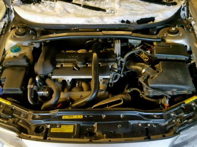 YV1RS592972601712 - 2007 VOLVO S60 2.5T SILVER photo 7