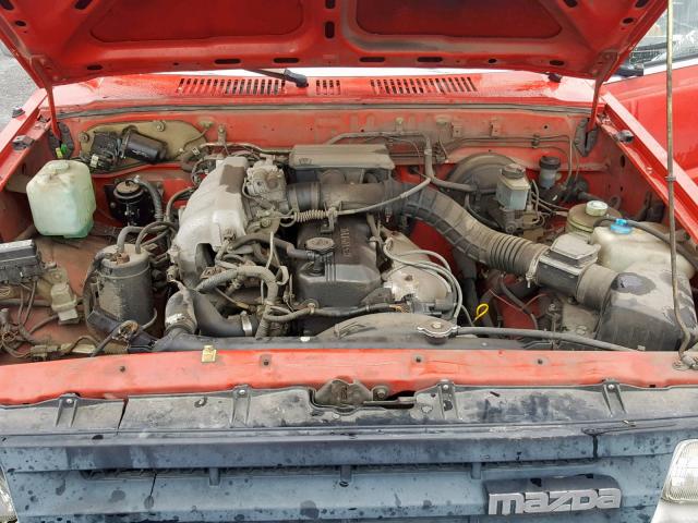 JM2UF6146L0929761 - 1990 MAZDA B2600 CAB RED photo 7