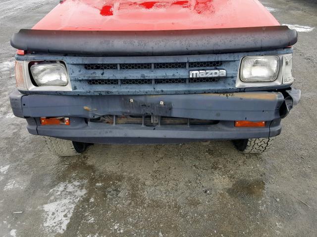 JM2UF6146L0929761 - 1990 MAZDA B2600 CAB RED photo 9