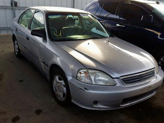 1HGEN1642XL000616 - 1999 HONDA CIVIC GX SILVER photo 1