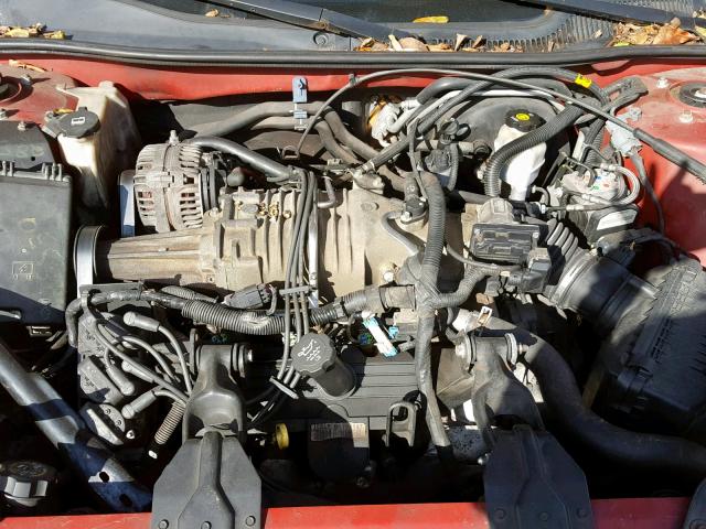 2G2WR554071179314 - 2007 PONTIAC GRAND PRIX RED photo 7