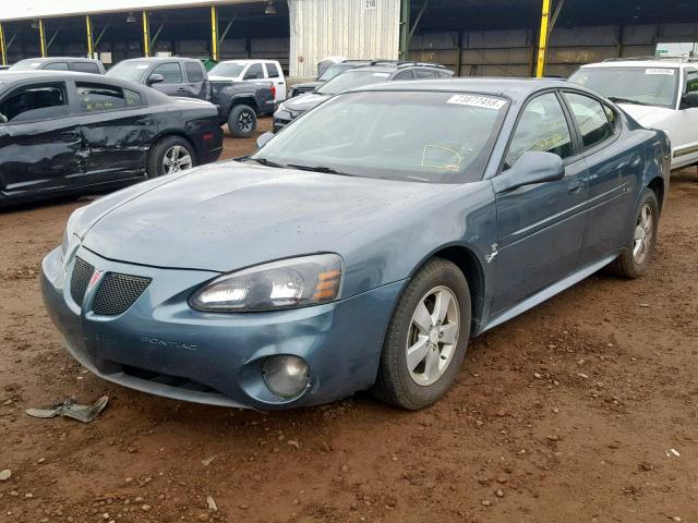 2G2WP552461295652 - 2006 PONTIAC GRAND PRIX BLUE photo 2