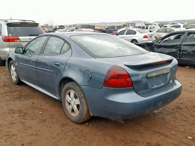2G2WP552461295652 - 2006 PONTIAC GRAND PRIX BLUE photo 3