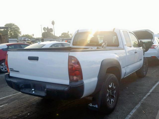 5TFUX4EN2EX024503 - 2014 TOYOTA TACOMA ACC თეთრი ფოტო 4