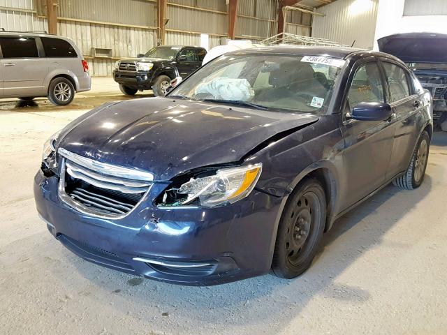 1C3CCBAB2EN146754 - 2014 CHRYSLER 200 LX BLACK photo 2