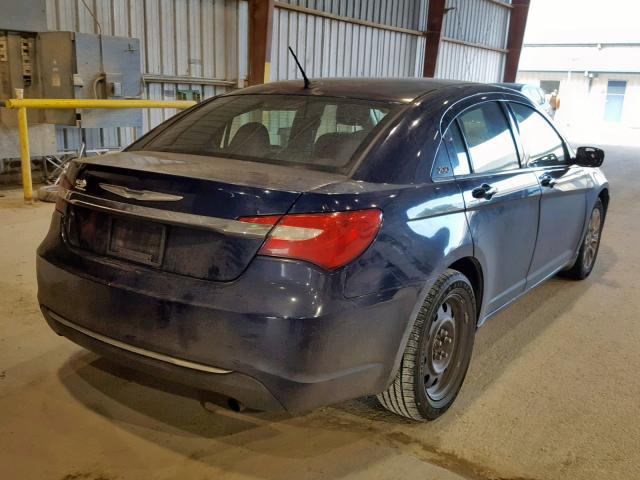 1C3CCBAB2EN146754 - 2014 CHRYSLER 200 LX BLACK photo 4