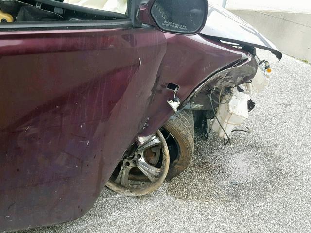 JTLKT324664039943 - 2006 TOYOTA SCION XB Бордовый фото 9