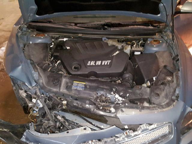 1G1ZK577994170535 - 2009 CHEVROLET MALIBU LTZ SILVER photo 7