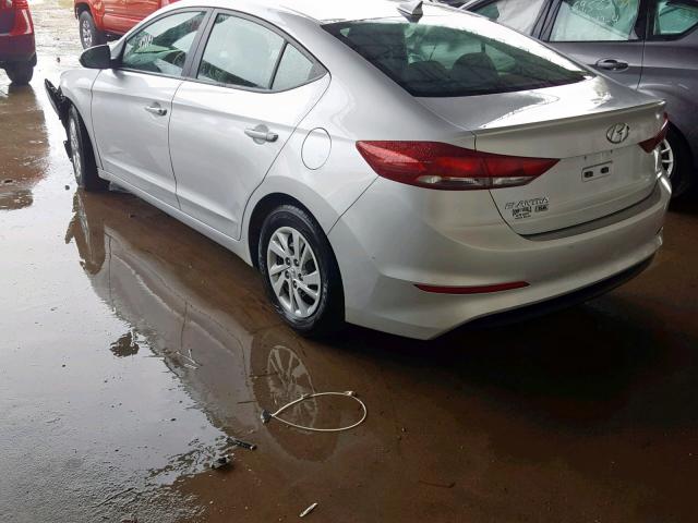 5NPD74LF3HH069266 - 2017 HYUNDAI ELANTRA SE SILVER photo 3