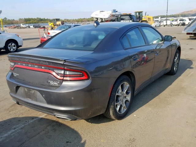 2C3CDXJG5GH304067 - 2016 DODGE CHARGER SX GRAY photo 4