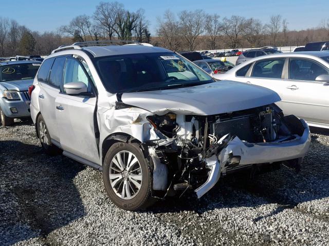 5N1DR2MN9HC698476 - 2017 NISSAN PATHFINDER SILVER photo 1