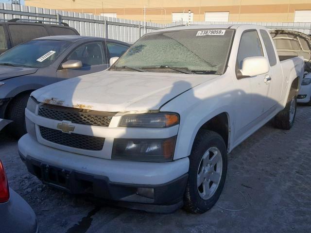 1GCESCFE8B8123778 - 2011 CHEVROLET COLORADO L WHITE photo 2