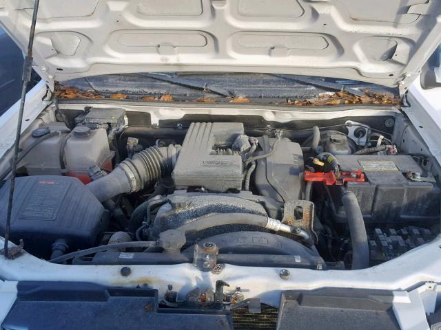 1GCESCFE8B8123778 - 2011 CHEVROLET COLORADO L WHITE photo 7