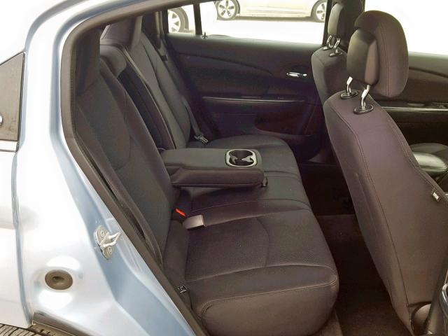 1C3CCBAB2EN122986 - 2014 CHRYSLER 200 LX BLUE photo 6