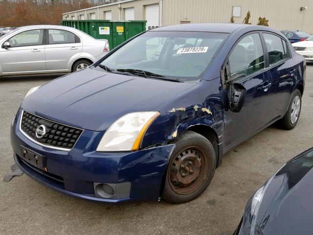 3N1AB61E47L693067 - 2007 NISSAN SENTRA 2.0 BLUE photo 2