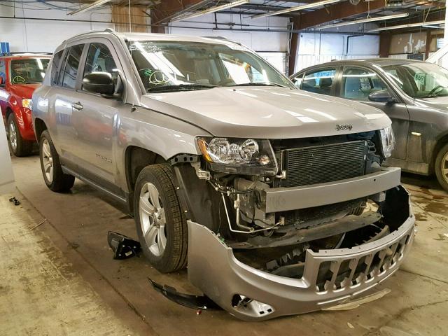 1C4NJDBB5GD556705 - 2016 JEEP COMPASS SP ვერცხლისფერი ფოტო 1