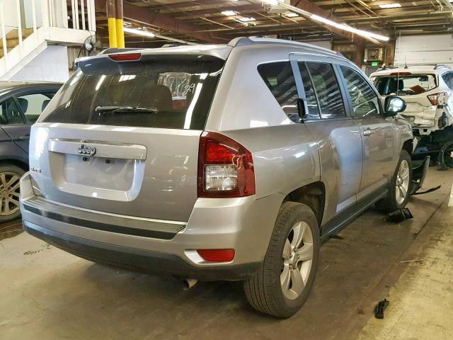 1C4NJDBB5GD556705 - 2016 JEEP COMPASS SP ვერცხლისფერი ფოტო 4