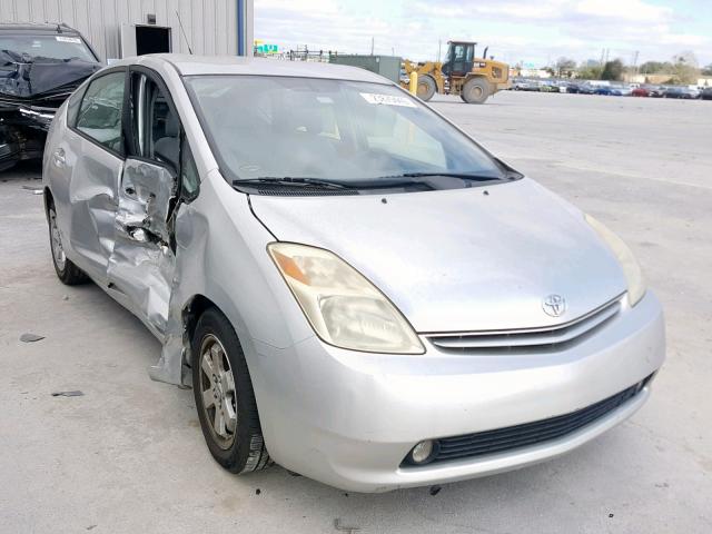 JTDKB20U040103586 - 2004 TOYOTA PRIUS SILVER photo 1