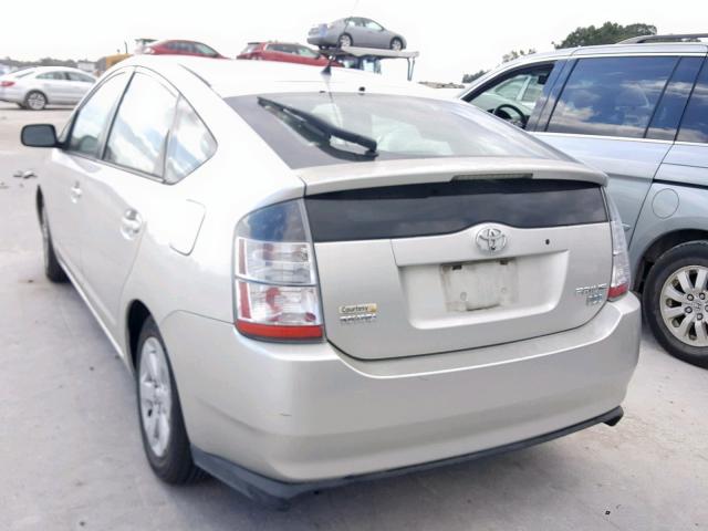 JTDKB20U040103586 - 2004 TOYOTA PRIUS SILVER photo 3