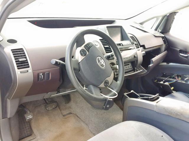 JTDKB20U040103586 - 2004 TOYOTA PRIUS SILVER photo 9