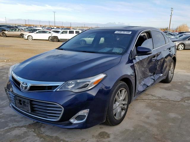 4T1BK1EB6DU053993 - 2013 TOYOTA AVALON BAS BLUE photo 2