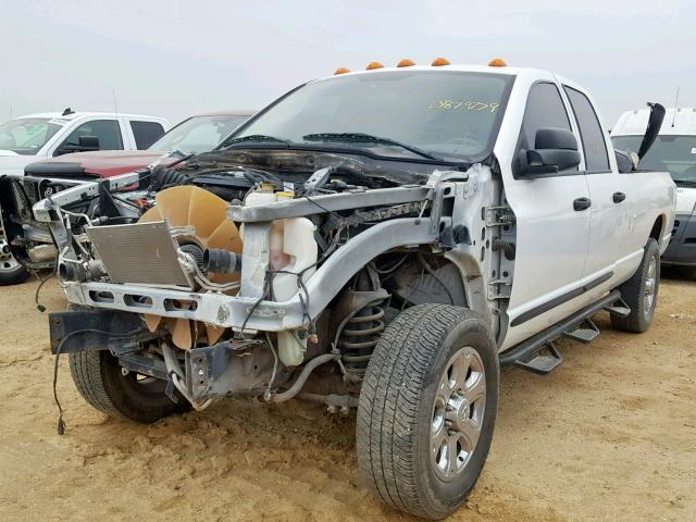 3D7KS28L79G519137 - 2009 DODGE RAM 2500 WHITE photo 2