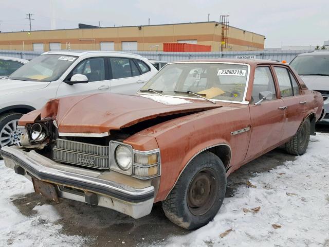 4B69D5K131095 - 1975 BUICK APOLLO BROWN photo 2