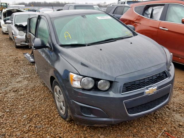 1G1JA6SH3G4124587 - 2016 CHEVROLET SONIC LS 石墨色 照片 1