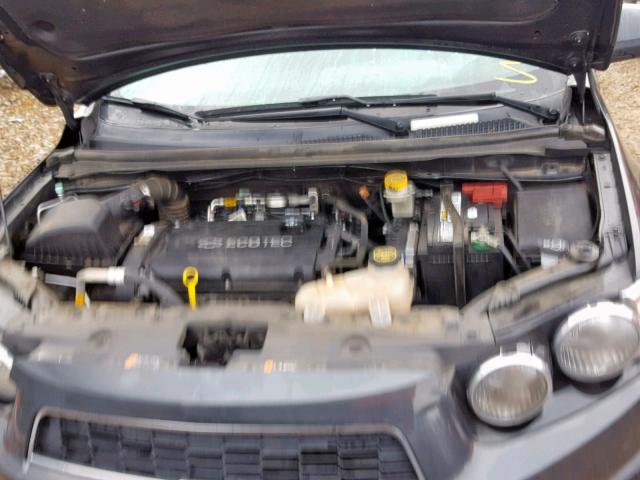 1G1JA6SH3G4124587 - 2016 CHEVROLET SONIC LS 石墨色 照片 7