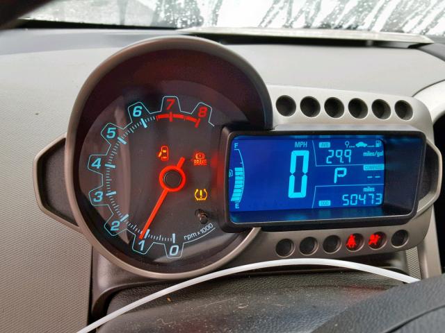 1G1JA6SH3G4124587 - 2016 CHEVROLET SONIC LS 石墨色 照片 8