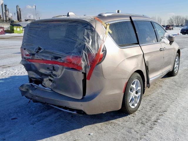 2C4RC1EG8HR776954 - 2017 CHRYSLER PACIFICA T GRAY photo 4