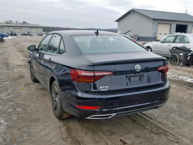 3VWG57BU0KM014633 - 2019 VOLKSWAGEN JETTA SEL BLACK photo 3