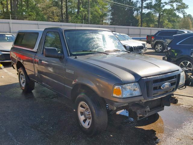 1FTYR10D78PB15523 - 2008 FORD RANGER GRAY photo 1