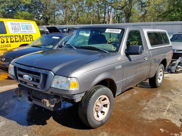 1FTYR10D78PB15523 - 2008 FORD RANGER GRAY photo 2