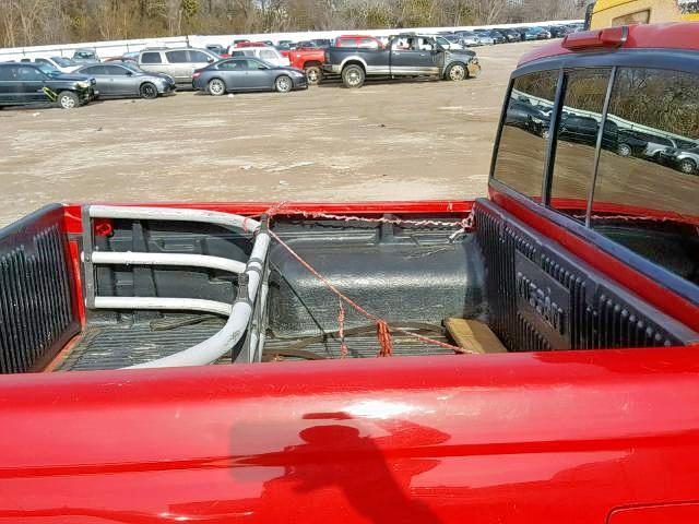 1N6ED27T1YC431329 - 2000 NISSAN FRONTIER C RED photo 6