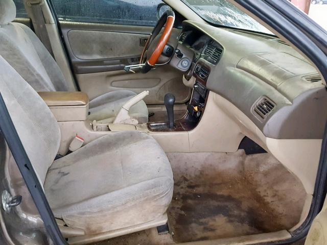 1N4DL01D01C206032 - 2001 NISSAN ALTIMA XE BROWN photo 5