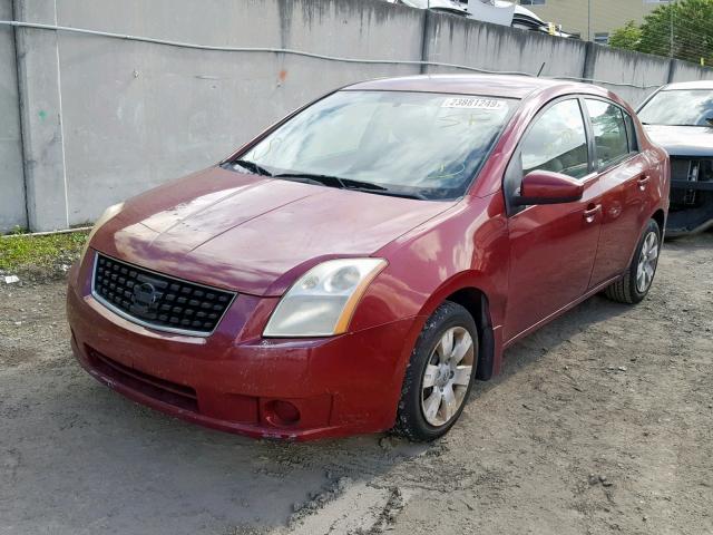 3N1AB61E88L700748 - 2008 NISSAN SENTRA 2.0 RED photo 2