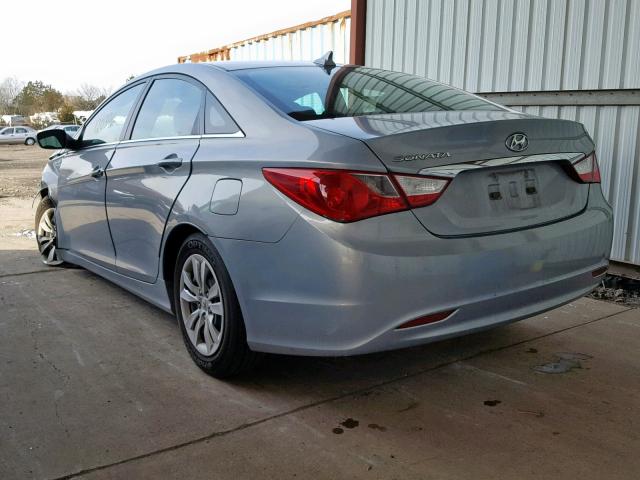 5NPEB4ACXBH253462 - 2011 HYUNDAI SONATA GLS ლურჯი ფოტო 3