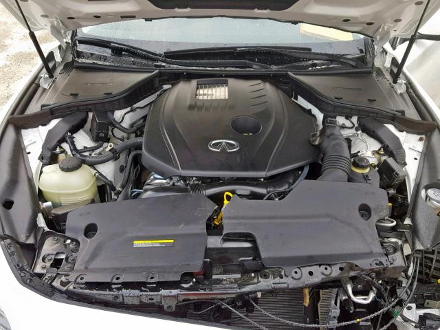 JN1CV7AP8HM642735 - 2017 INFINITI Q50 BASE WHITE photo 7