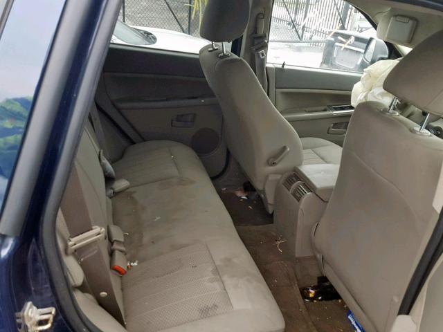 1J4GR48K66C172889 - 2006 JEEP GRAND CHER 蓝色 照片 6