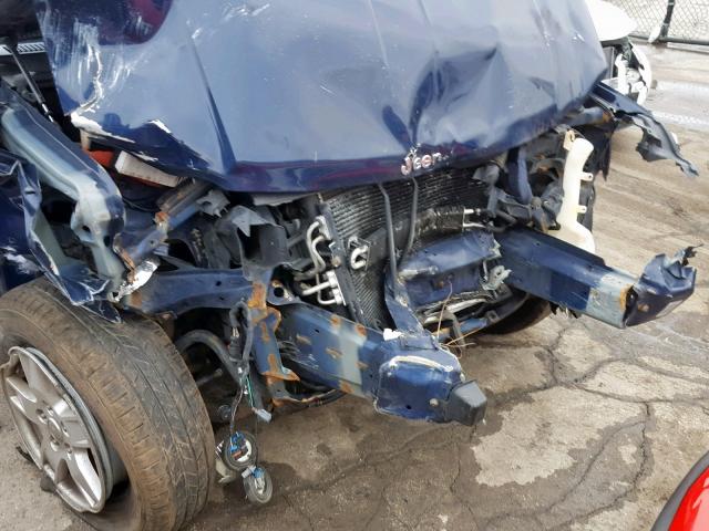 1J4GR48K66C172889 - 2006 JEEP GRAND CHER 蓝色 照片 9