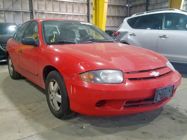 1G1JF52F647287481 - 2004 CHEVROLET CAVALIER L RED photo 1