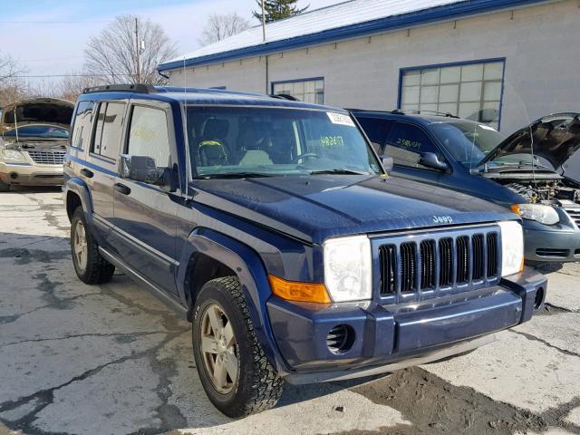 1J8HG48K96C123999 - 2006 JEEP COMMANDER Mavi foto 1