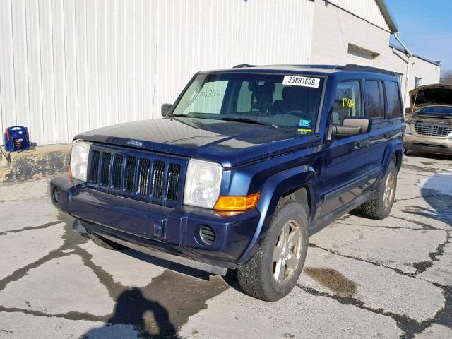 1J8HG48K96C123999 - 2006 JEEP COMMANDER Mavi foto 2