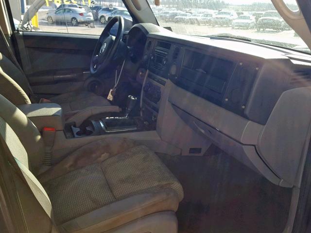 1J8HG48K96C123999 - 2006 JEEP COMMANDER Mavi foto 5